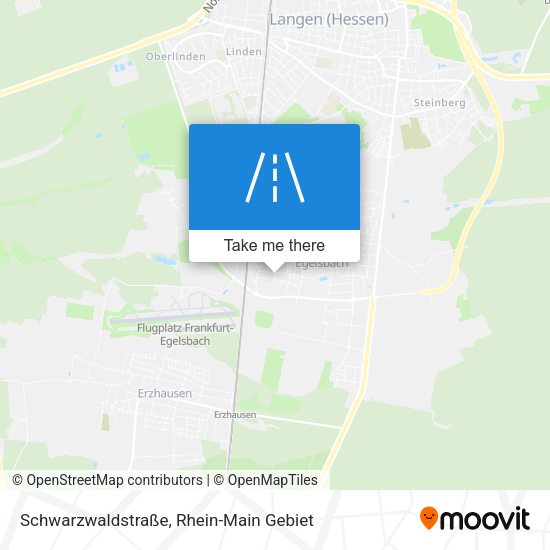 Schwarzwaldstraße map