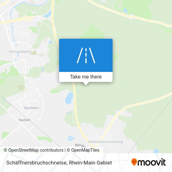 Schäffnersbruchschneise map