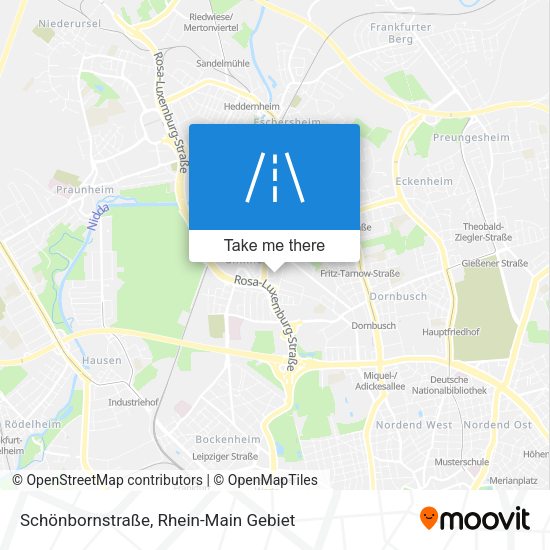 Schönbornstraße map