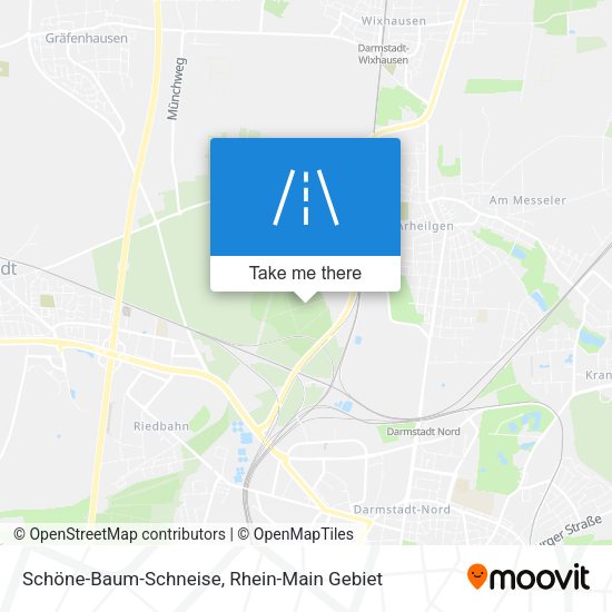 Schöne-Baum-Schneise map