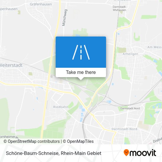 Schöne-Baum-Schneise map