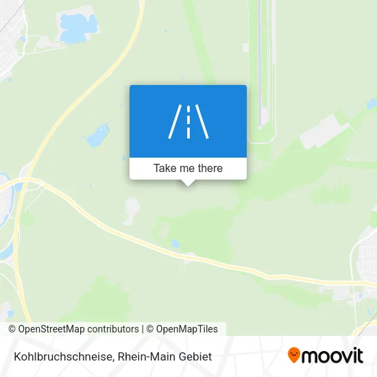 Карта Kohlbruchschneise