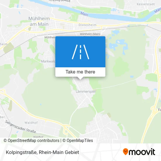 Карта Kolpingstraße