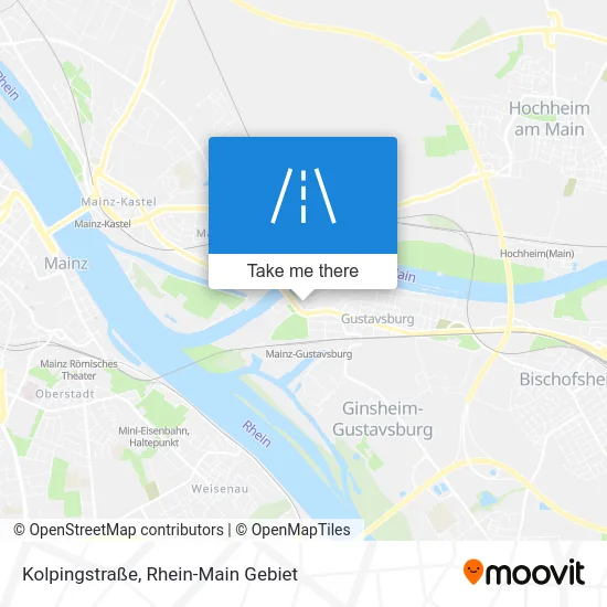 Карта Kolpingstraße