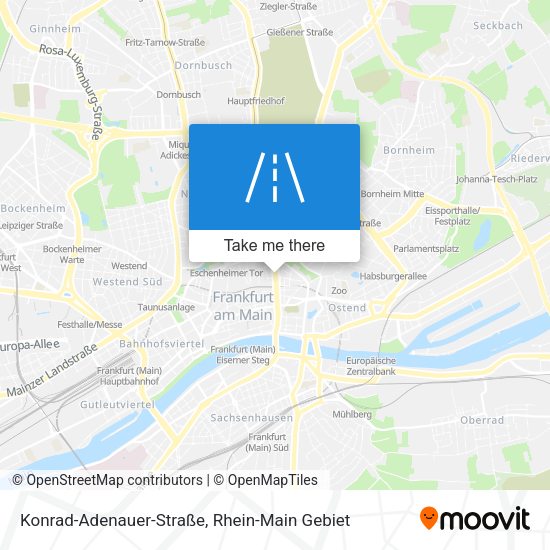 Konrad-Adenauer-Straße map
