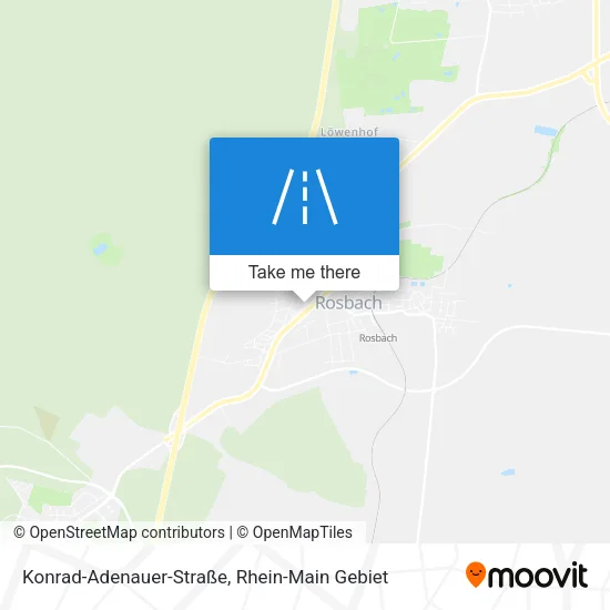 Konrad-Adenauer-Straße map