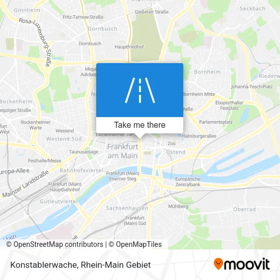 Карта Konstablerwache