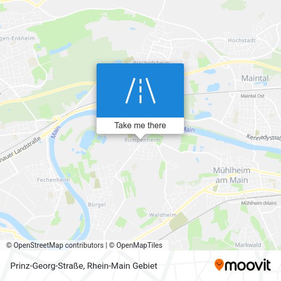 Prinz-Georg-Straße map