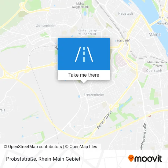 Карта Probststraße