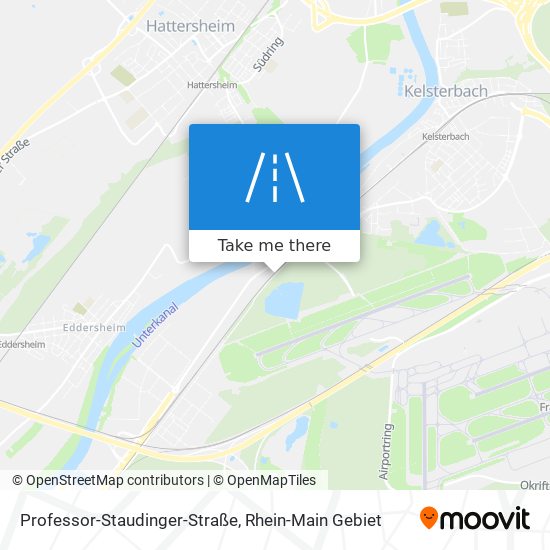 Professor-Staudinger-Straße map