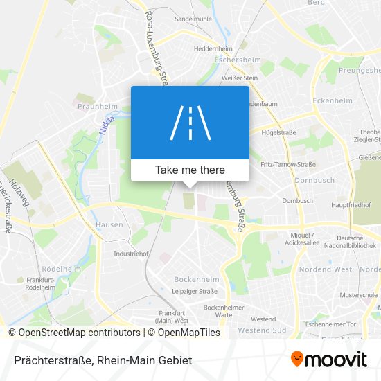 Prächterstraße map