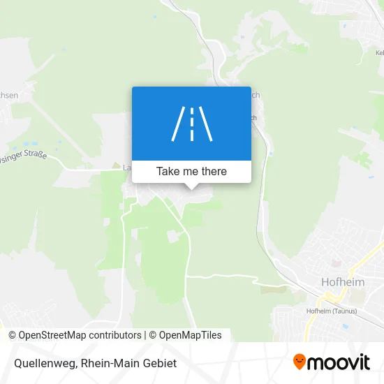 Карта Quellenweg