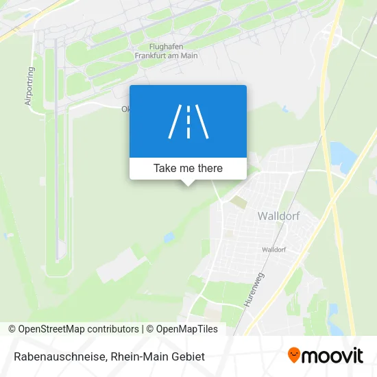 Карта Rabenauschneise