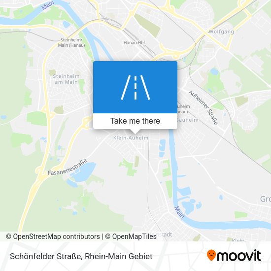 Schönfelder Straße map