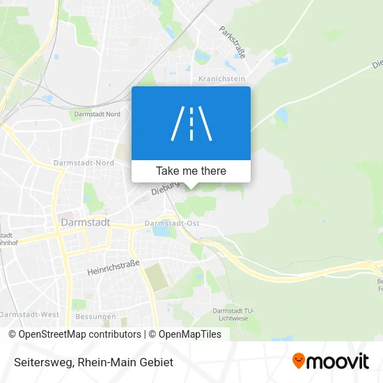 Карта Seitersweg