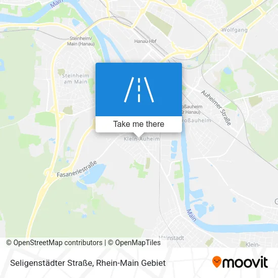 Карта Seligenstädter Straße