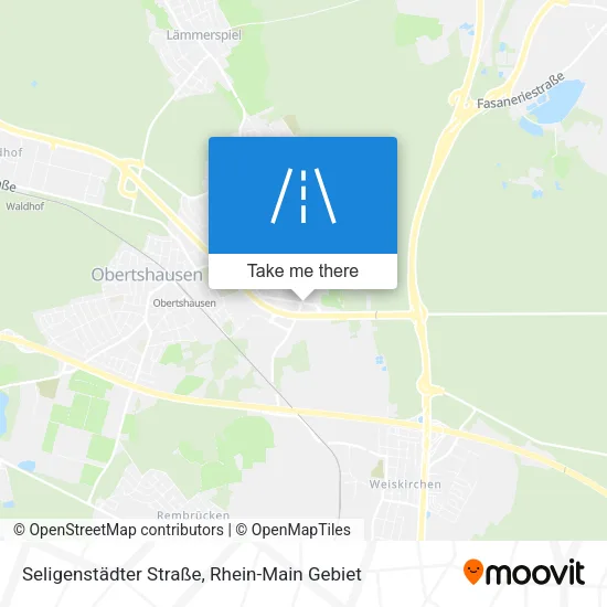 Карта Seligenstädter Straße