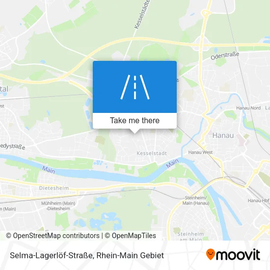 Карта Selma-Lagerlöf-Straße