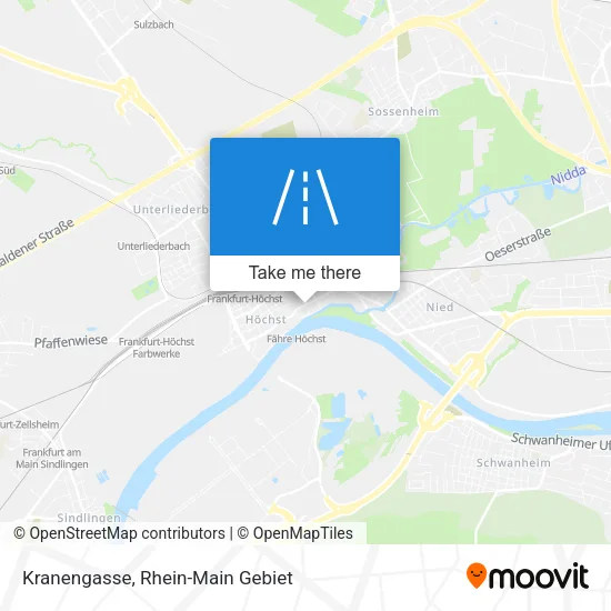 Карта Kranengasse