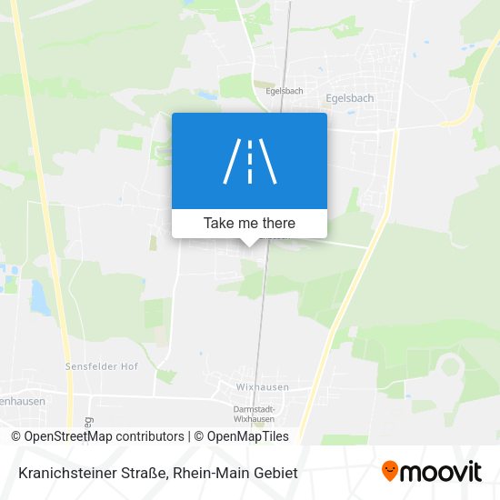 Kranichsteiner Straße map