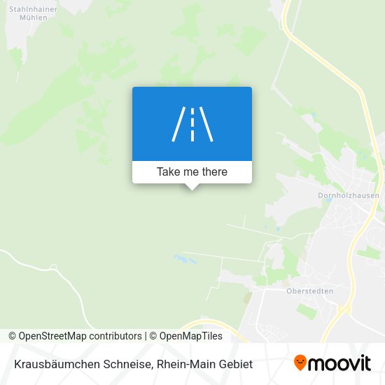 Krausbäumchen Schneise map