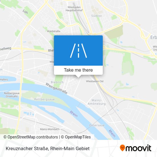 Kreuznacher Straße map