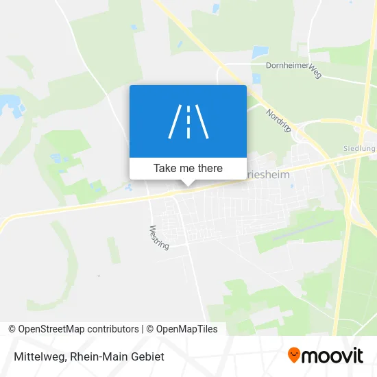 Карта Mittelweg