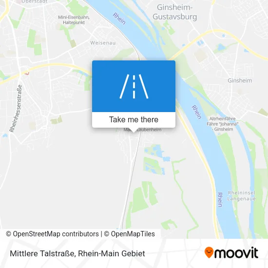 Карта Mittlere Talstraße