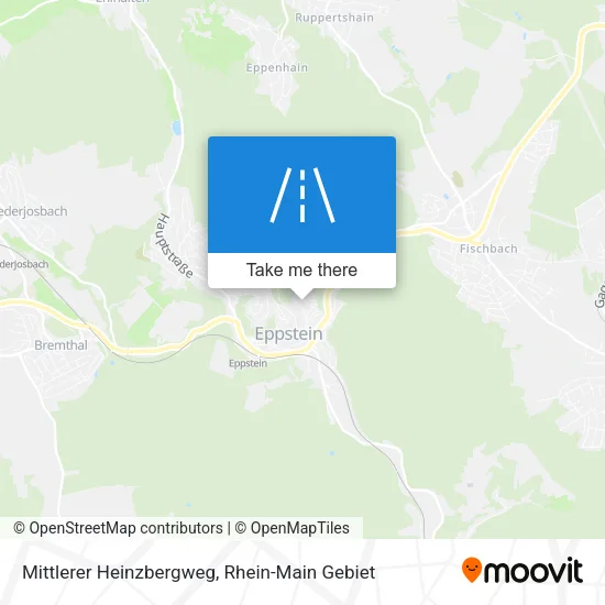 Карта Mittlerer Heinzbergweg
