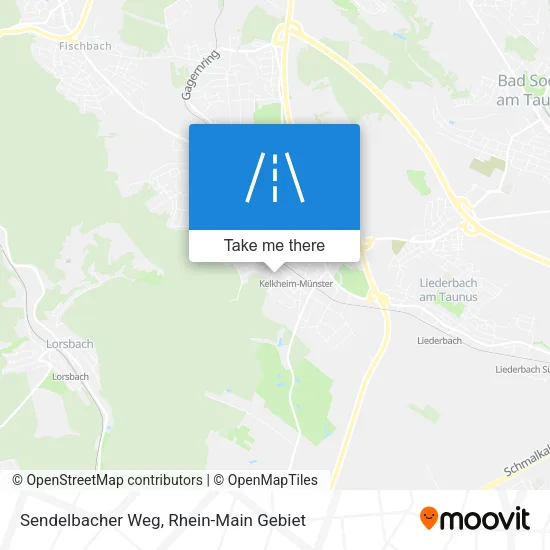 Карта Sendelbacher Weg