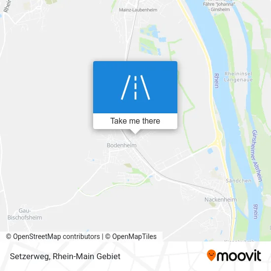 Карта Setzerweg
