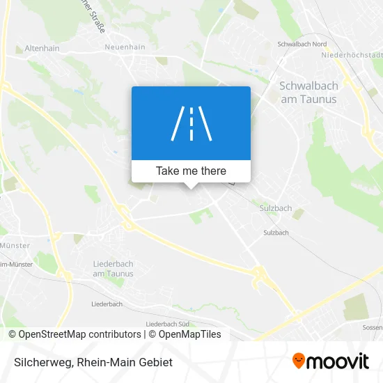 Карта Silcherweg