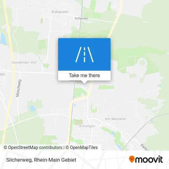 Silcherweg map