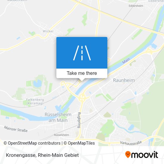 Карта Kronengasse