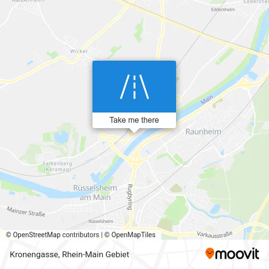 Карта Kronengasse