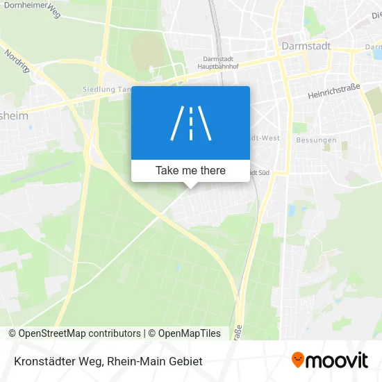 Карта Kronstädter Weg