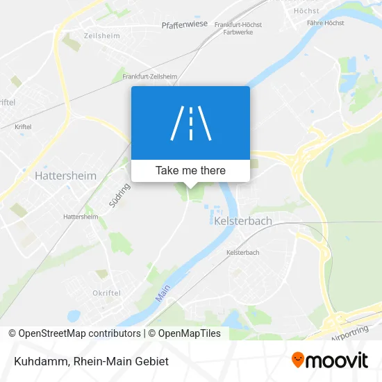 Карта Kuhdamm