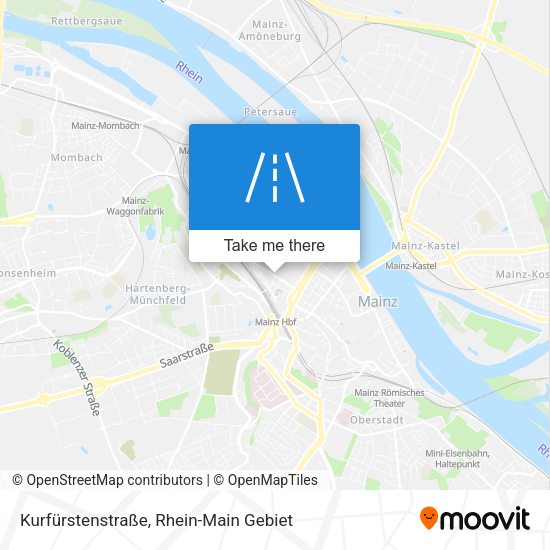 Kurfürstenstraße map