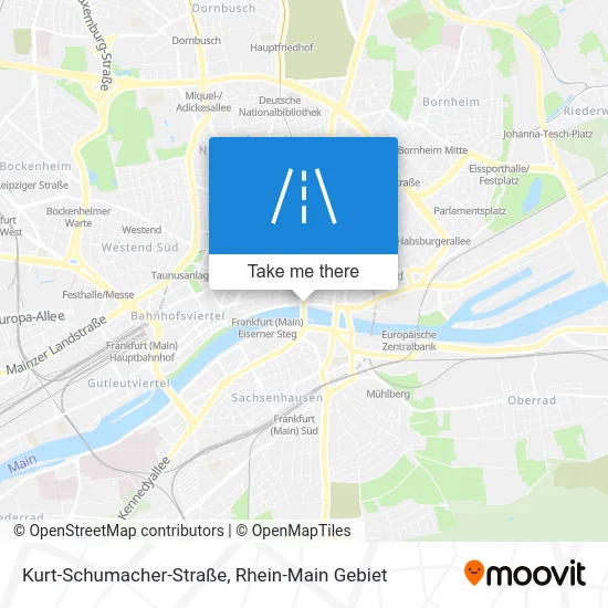 Карта Kurt-Schumacher-Straße