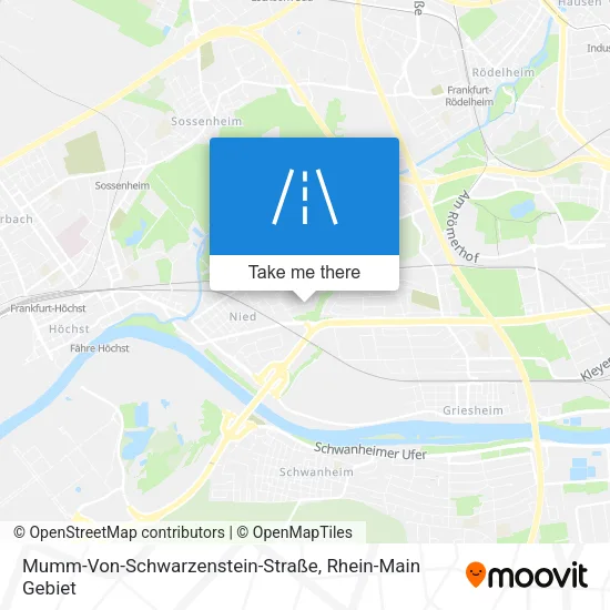 Карта Mumm-Von-Schwarzenstein-Straße