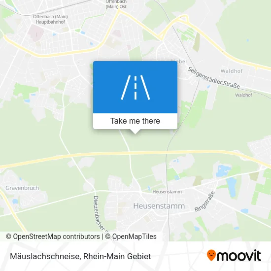 Карта Mäuslachschneise