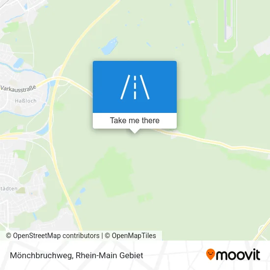 Карта Mönchbruchweg
