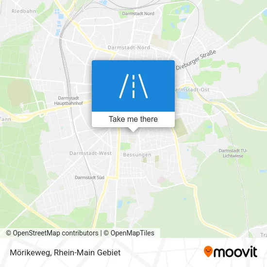 Карта Mörikeweg