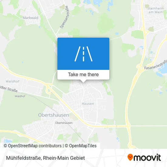 Карта Mühlfeldstraße