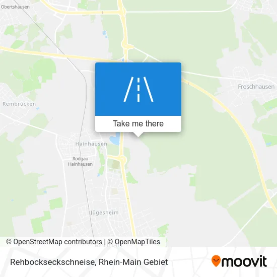 Карта Rehbockseckschneise