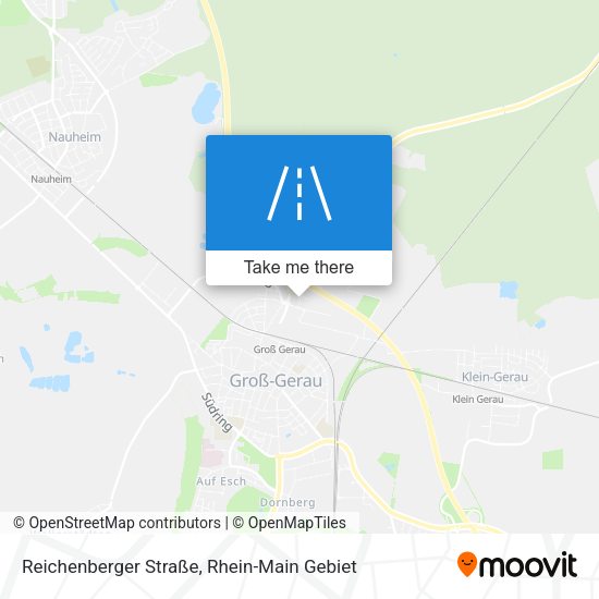 Reichenberger Straße map