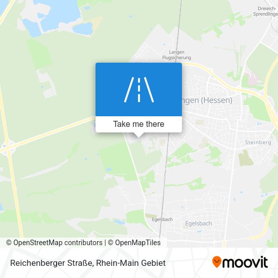 Reichenberger Straße map
