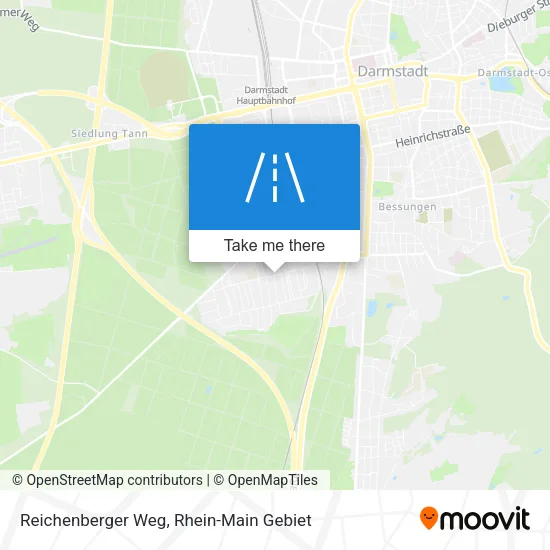 Карта Reichenberger Weg