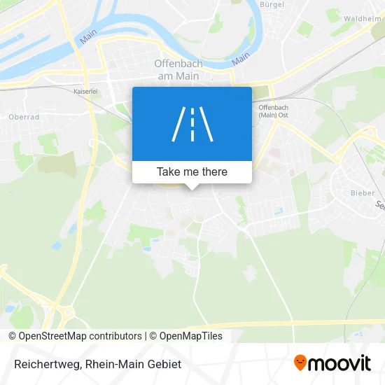 Карта Reichertweg