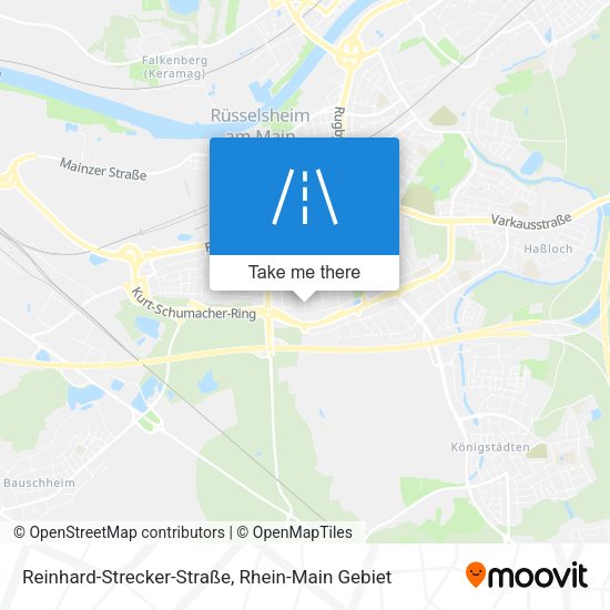 Reinhard-Strecker-Straße map